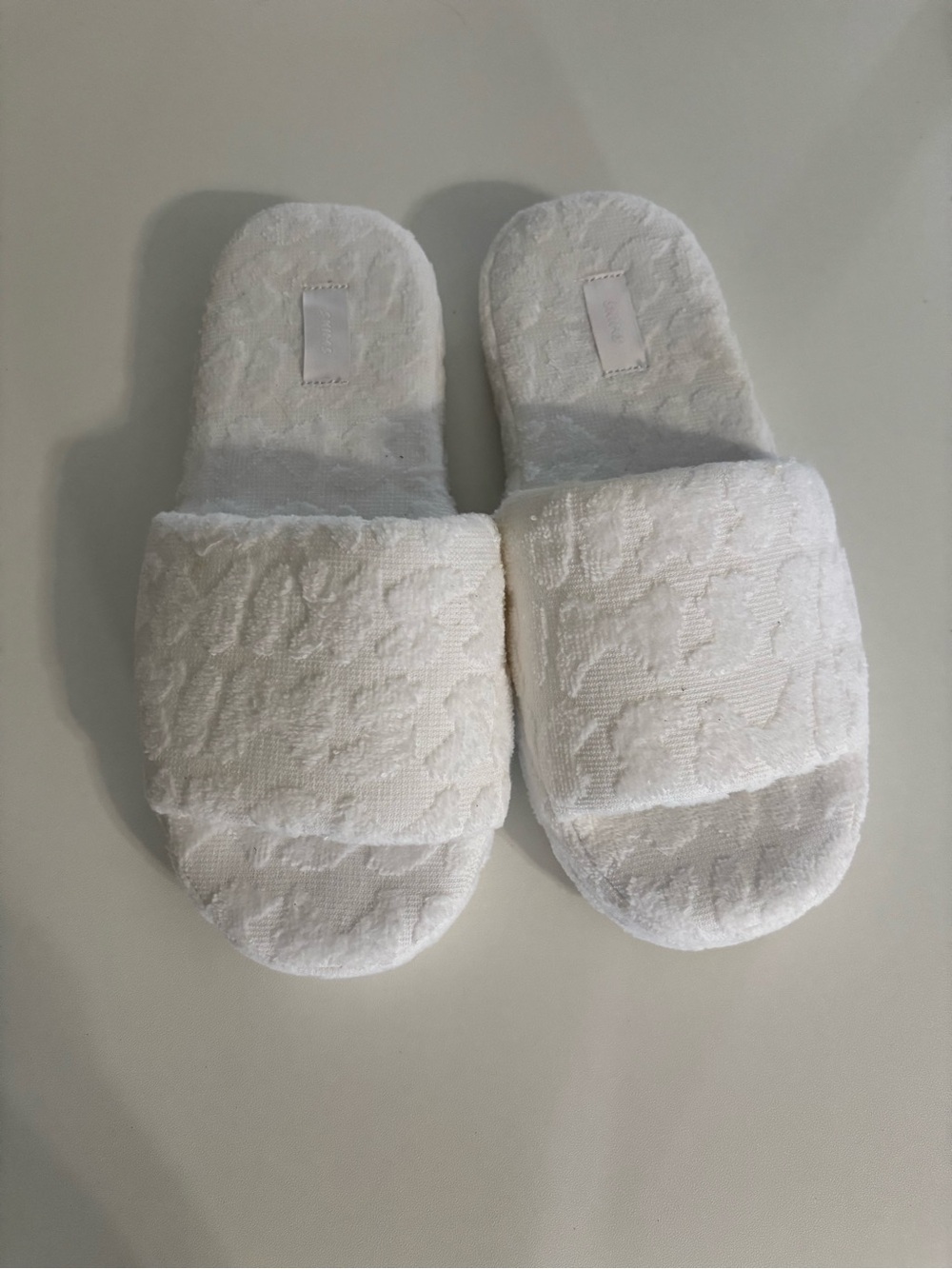 SKIMS Terry cloth slippers 38